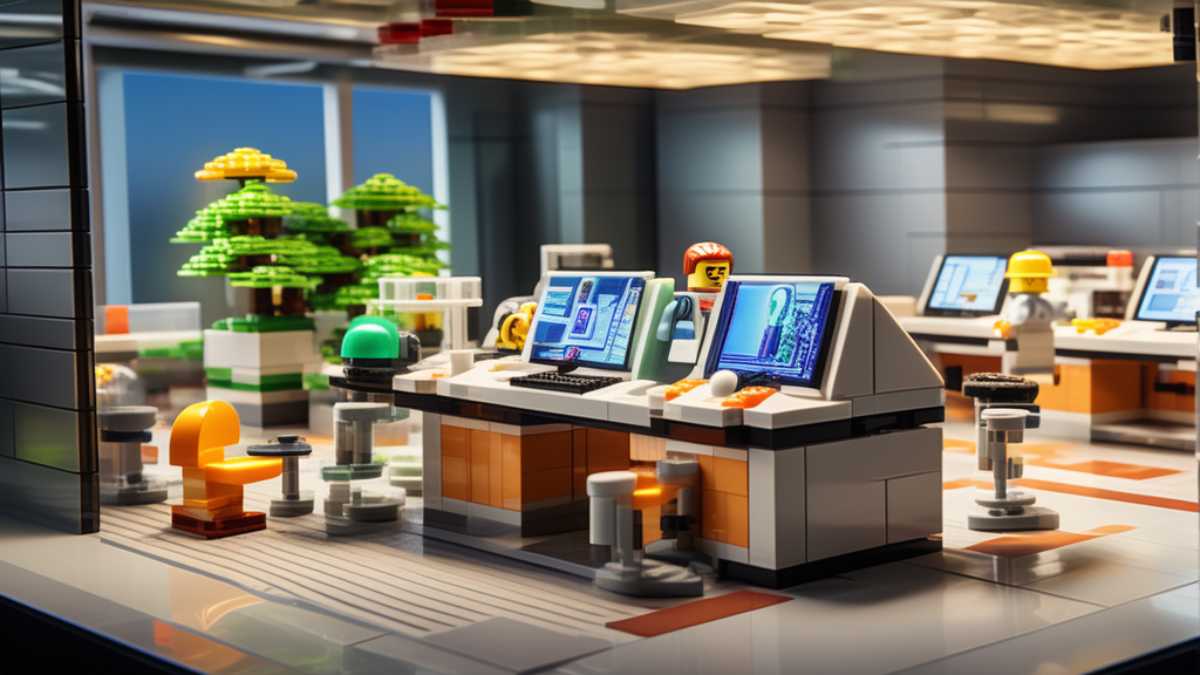 Lego Cybersecurity Ops Center Building Digital Safety Innovatively
