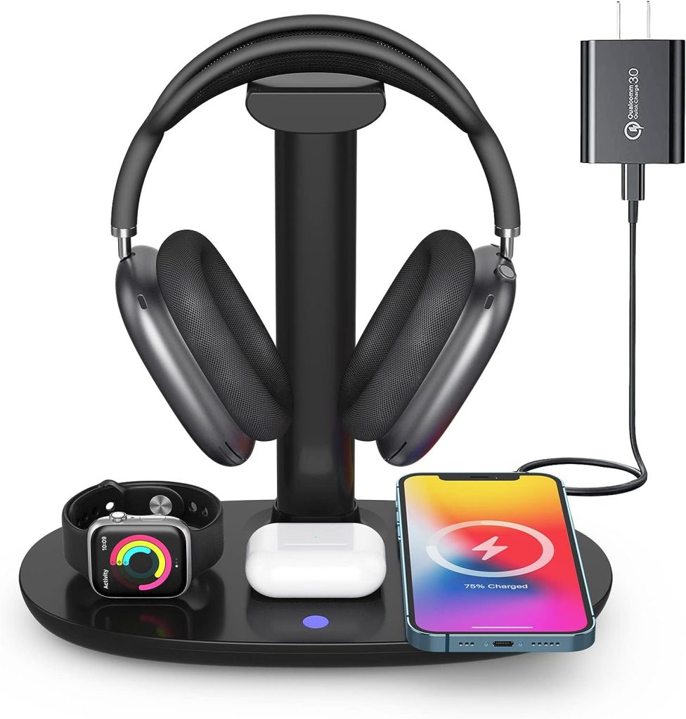 AirSnap - Wireless Charging Stand for AirPods Max